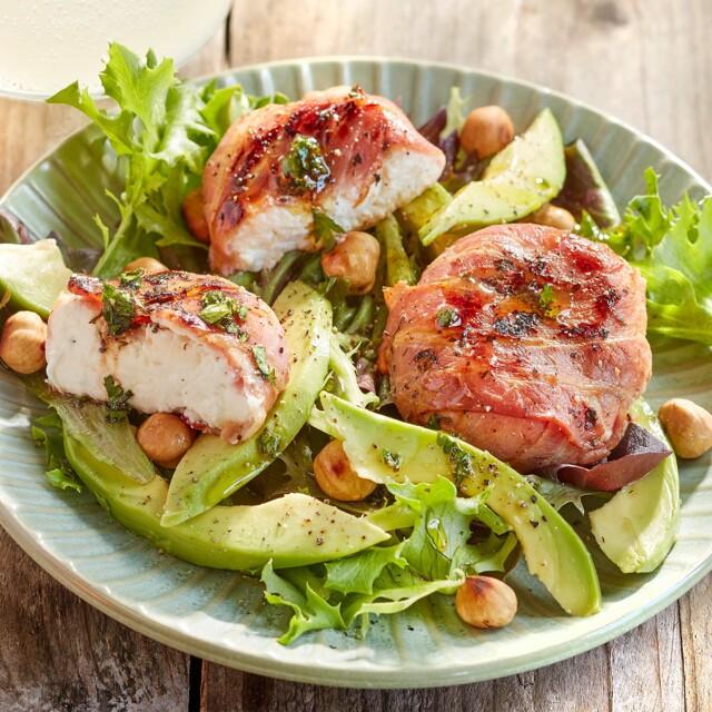 Fromage de chèvre frais au lard 2 x 90 g