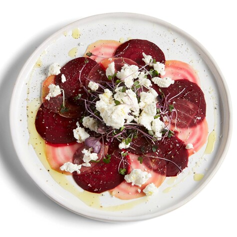 Recette : betterave rouge cuite au four.