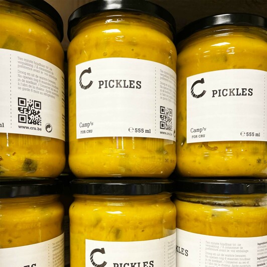 Des pickles, moutarde: du champ au bocal