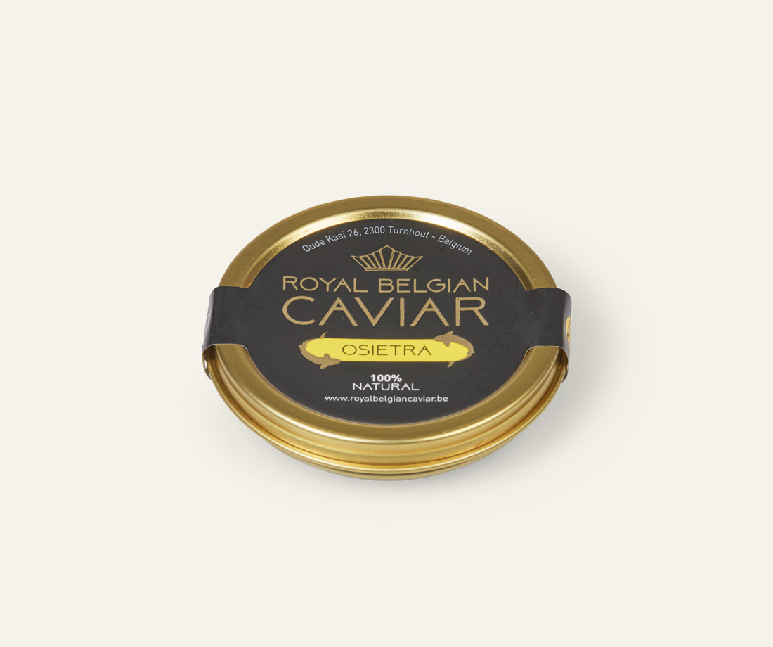 Caviar belge Osietra 50g