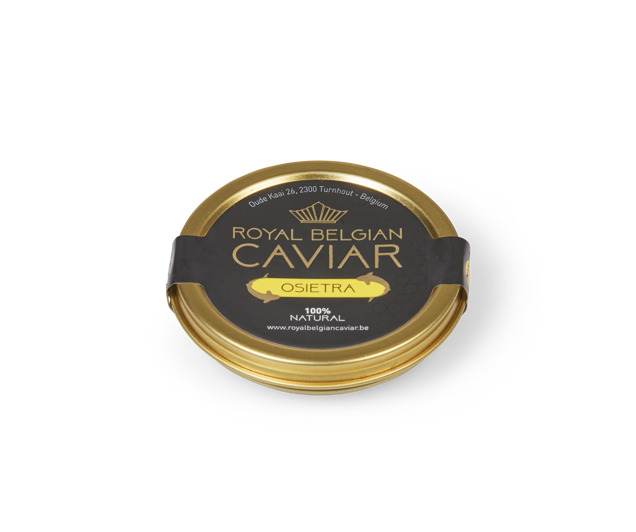Caviar belge Osietra 50g