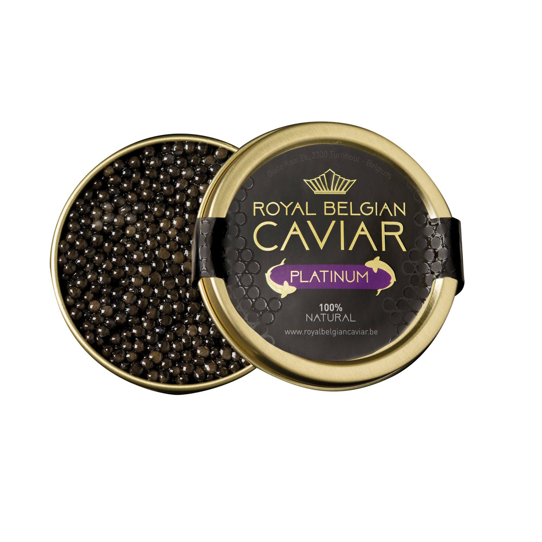Caviar belge Platinum 10g