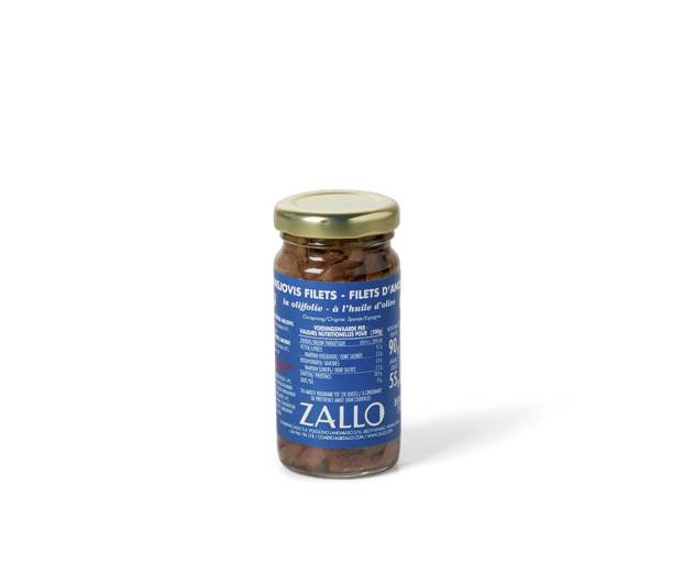 Gezouten ansjovisfilet in olijfolie Zallo