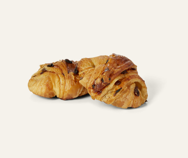 Couque au beurre avec raisins