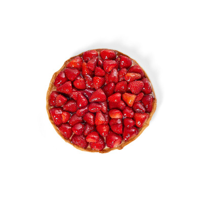 Aardbeientaart groot