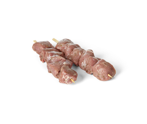 Lamsbrochette gekruid