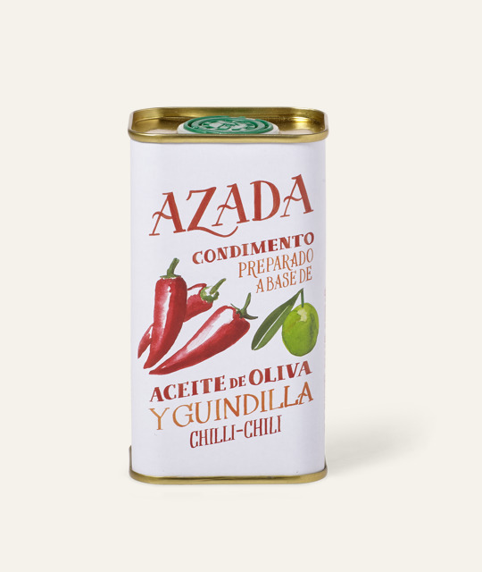 Azada - Huile d'olive Arbequina avec piment 225 ml