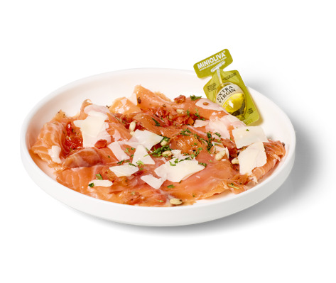 Carpaccio van Faeröer zalm 150g