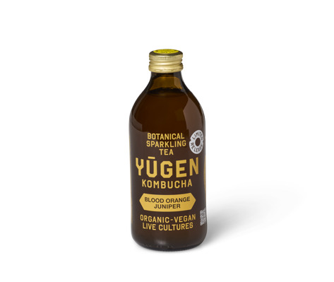Kombucha Bloedappelsien-Jeneverbes Yugen 32,5cl