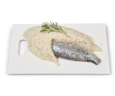 Dorade royale en croûte de sel